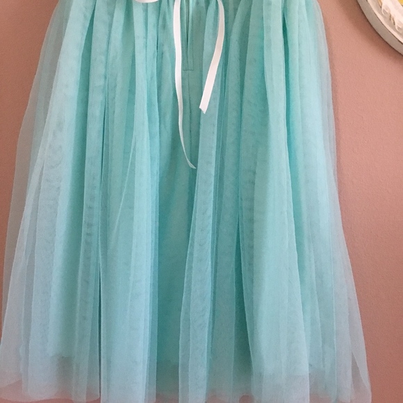 Sea foam Royal Princess Girl Dress - Picture 5 of 7